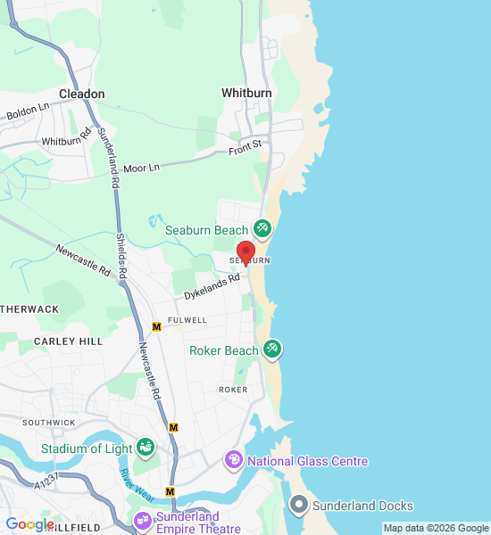 Whitburn Rd, Seaburn, Sunderland SR6 8AA, UK