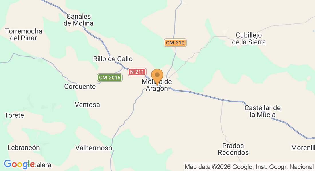 P.º los Adarves, 36, 19300 Molina de Aragón, Guadalajara, España