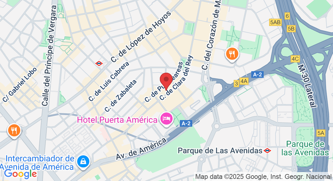 C. de Clara del Rey, 39, Chamartín, 28002 Madrid, España