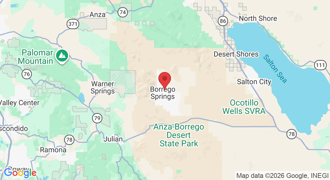 2255 Di Giorgio Rd, Borrego Springs, CA 92004, USA