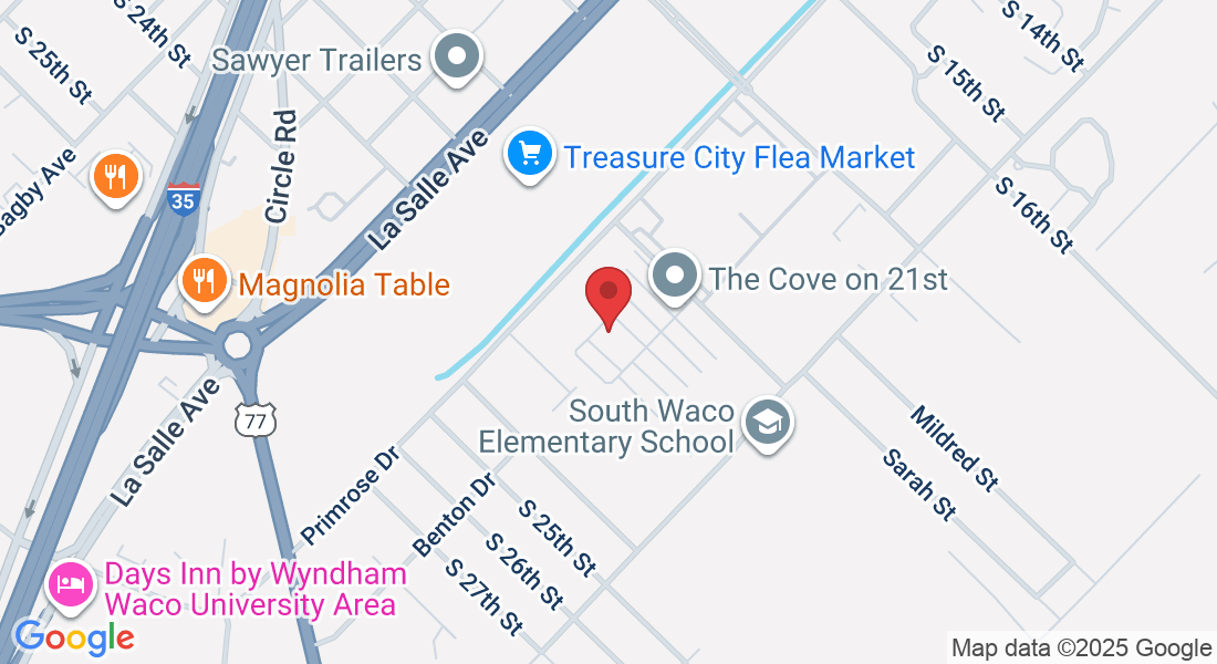 2425 S 21st St, Waco, TX 76706, USA