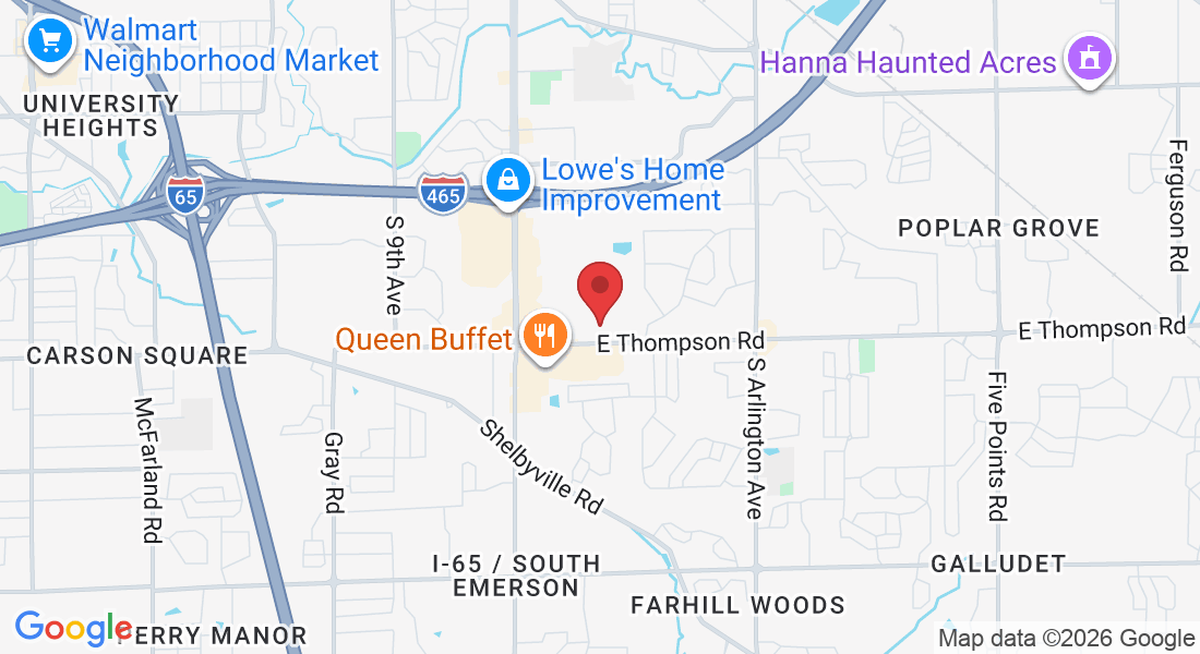 5370 E Thompson Rd ste g, Indianapolis, IN 46237, USA