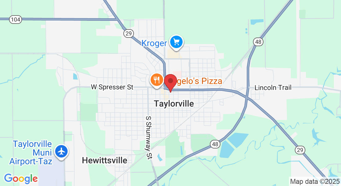 111 W Poplar St, Taylorville, IL 62568, USA