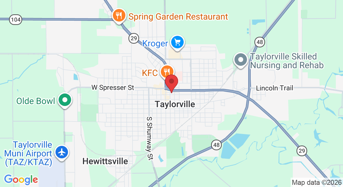 111 W Poplar St, Taylorville, IL 62568, USA