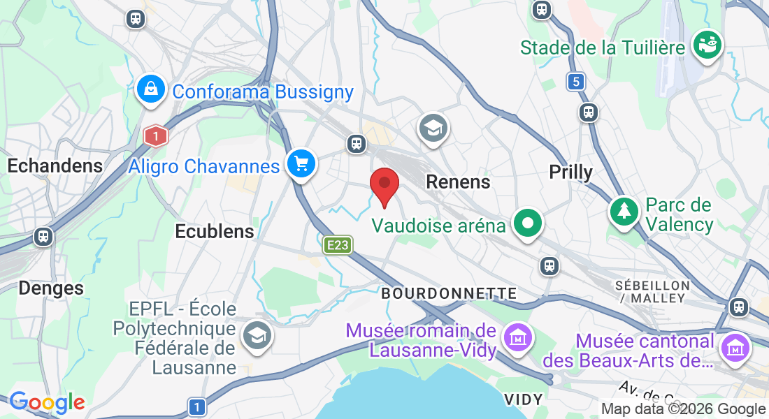 Av. de Préfaully 54, 1020 Renens, Suisse