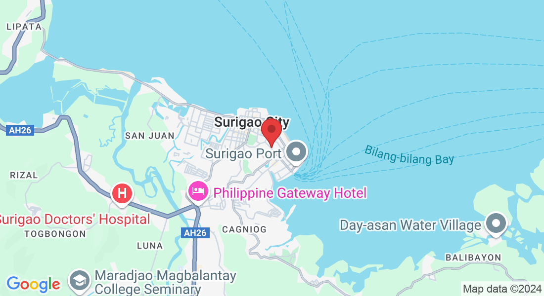QFPW+7JH, Navarro Street, Surigao City, 8400 Surigao del Norte, Philippines