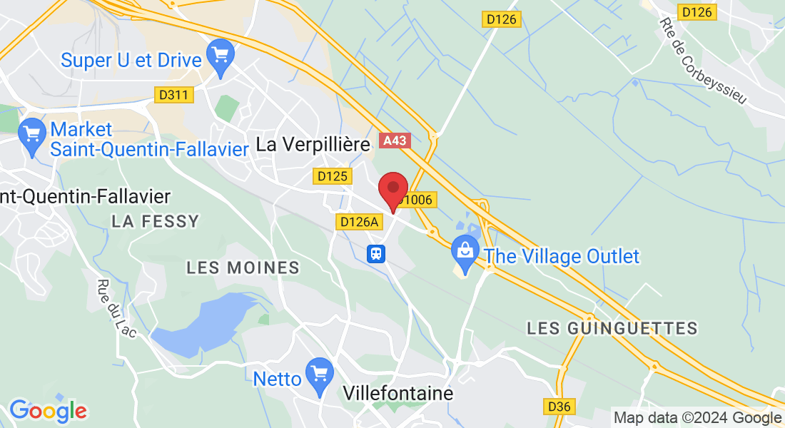 399 Rue des Alpes, 38290 La Verpillière, France