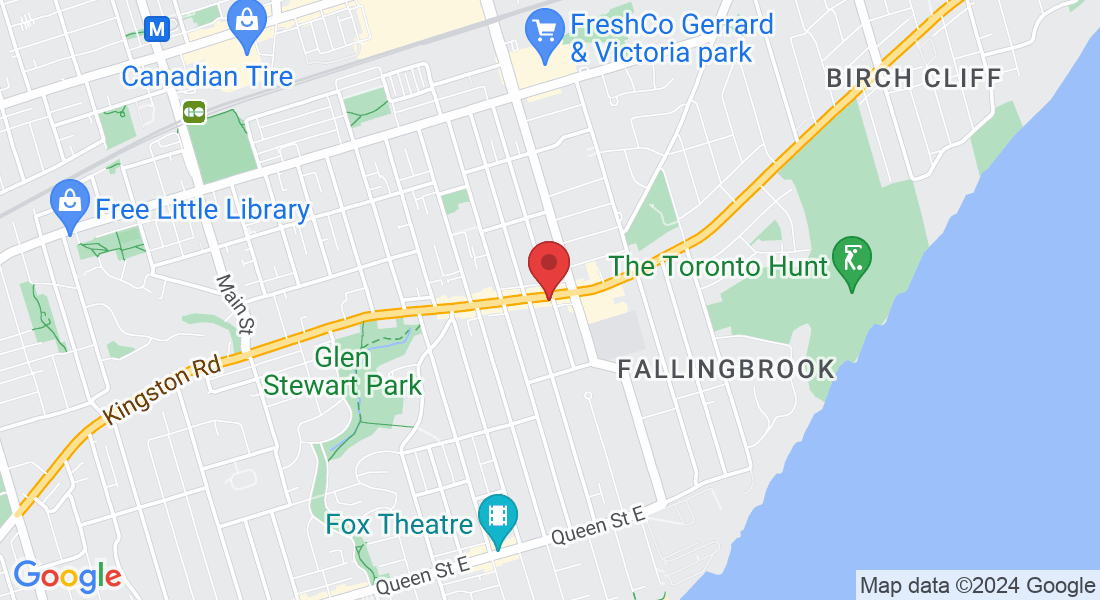 1019 Kingston Rd, Toronto, ON M4E 1T3, Canada
