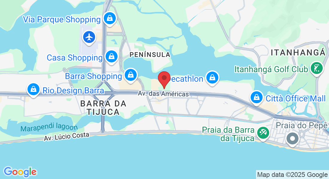 Av. das Américas, 3500 - Barra da Tijuca, Rio de Janeiro - RJ, 22640-102, Brazil