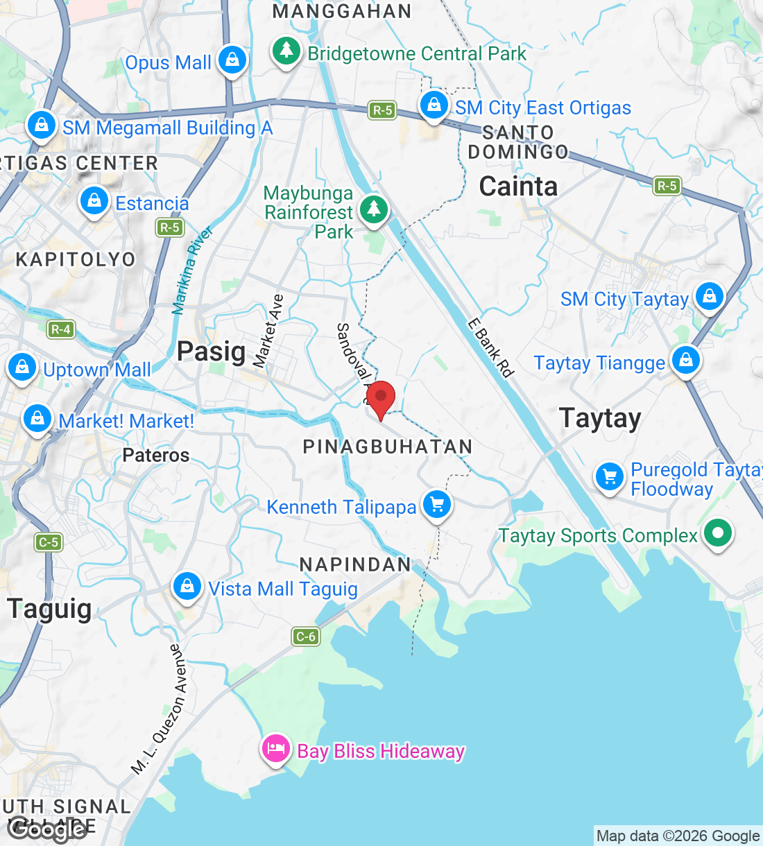 185 Sandoval Ave, Pasig, 1602 Metro Manila, Philippines