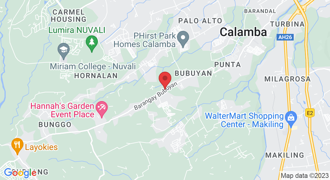 Barangay Bubuyan, Calamba, 4027 Laguna, Philippines