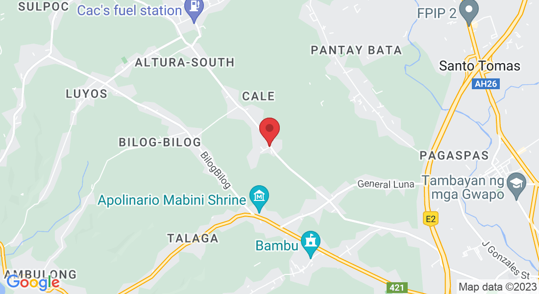 4462+XHC, San Roque, Tanauan, Batangas, Philippines