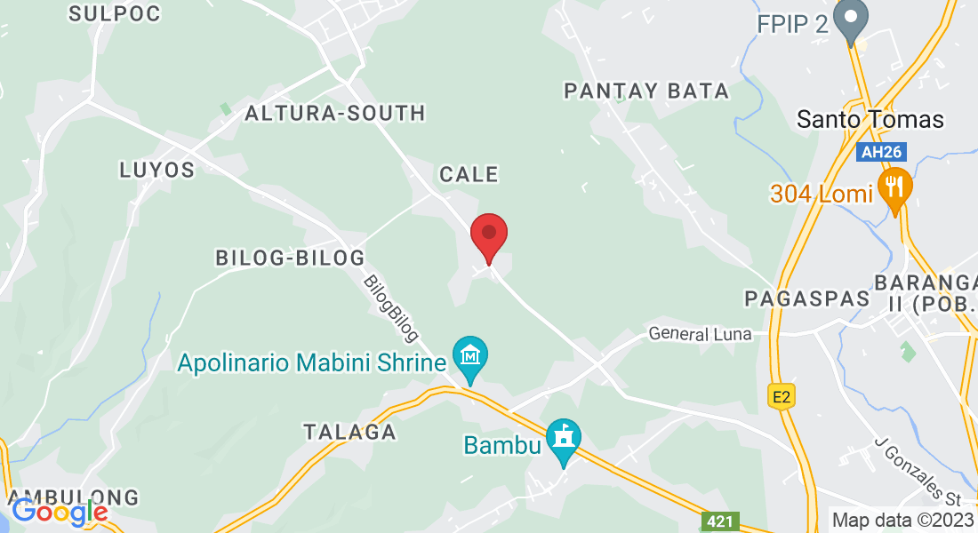 4462+XHC, San Roque, Tanauan, Batangas, Philippines