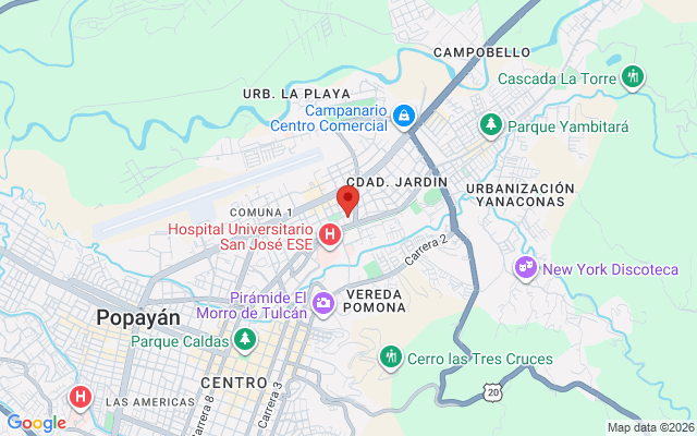 Cl. 17 Nte. #6-53, El Recuerdo, Popayán, Cauca, Colombia