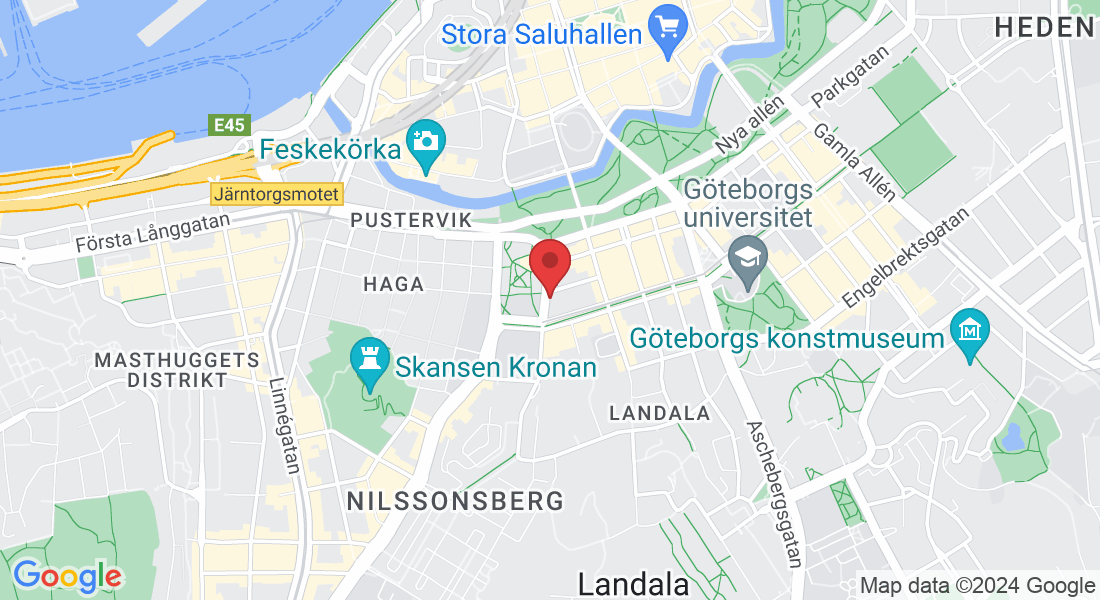 Haga kyrkogata 8, 411 23 Göteborg, Sweden