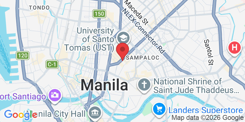 878 Tolentino St, Cor España Blvd, Sampaloc, Manila, 1008 Metro Manila, Philippines