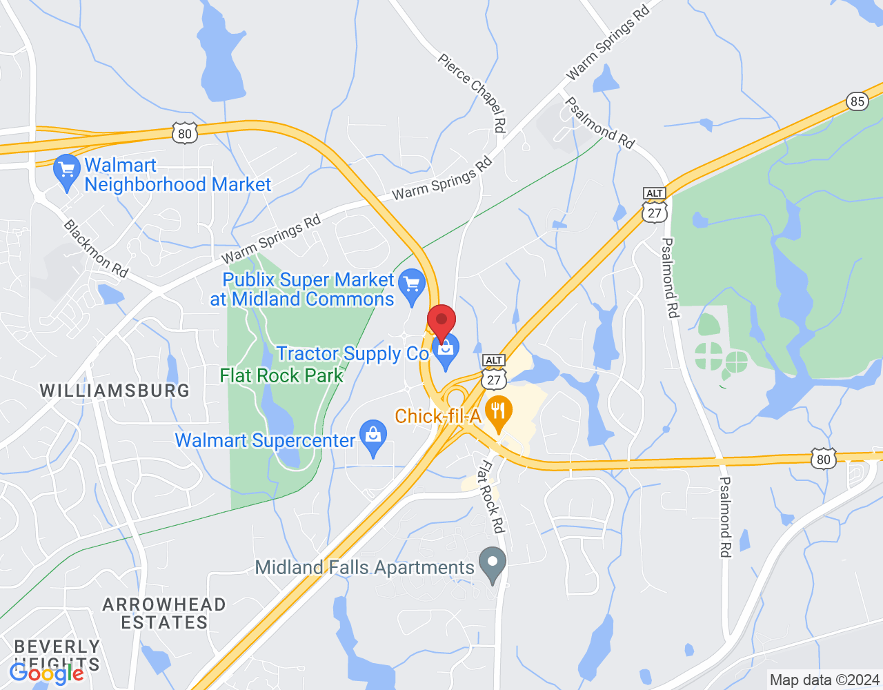 6600 Flat Rock Rd, Midland, GA 31820, USA