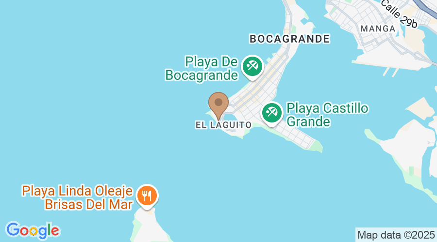 Hotel Wala, Cra. 1 #1, El Laguito, Cartagena de Indias, Provincia de Cartagena, Bolívar, Colombia