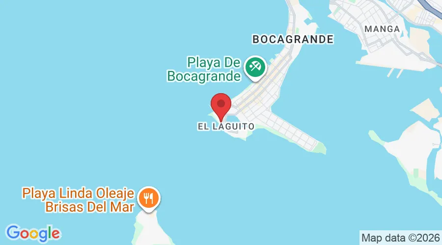 Hotel Wala, Cra. 1 #1, El Laguito, Cartagena de Indias, Provincia de Cartagena, Bolívar, Colombia