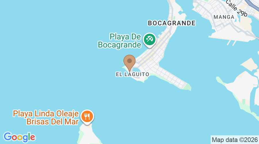 Hotel Wala, Cra. 1 #1, El Laguito, Cartagena de Indias, Provincia de Cartagena, Bolívar, Colombia