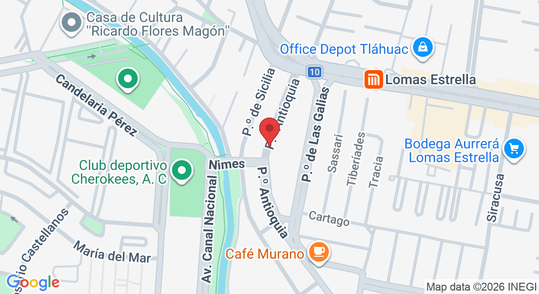 P.º Antioquia, Lomas Estrella 2da Secc, 09890 Ciudad de México, CDMX, México