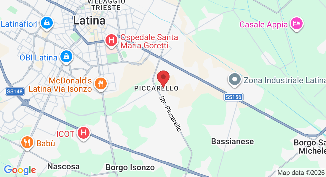 Str. Francesco Agello, 7, 04100 Latina LT, Italy