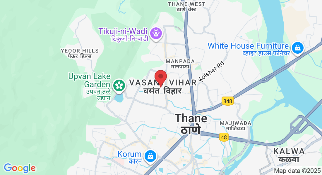 Majiwade,Swami Vivekananda Nagar,Near Pokhran Road No 2 Old, Mhada, Vasant Vihar, Thane West, Thane, Maharashtra 400601, India