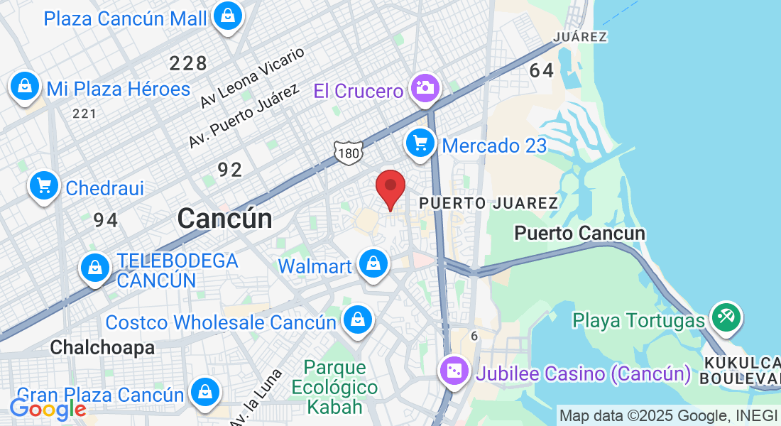 Av Sunyaxchen 48, Centro, 77509 Benito Juárez, Q.R., México