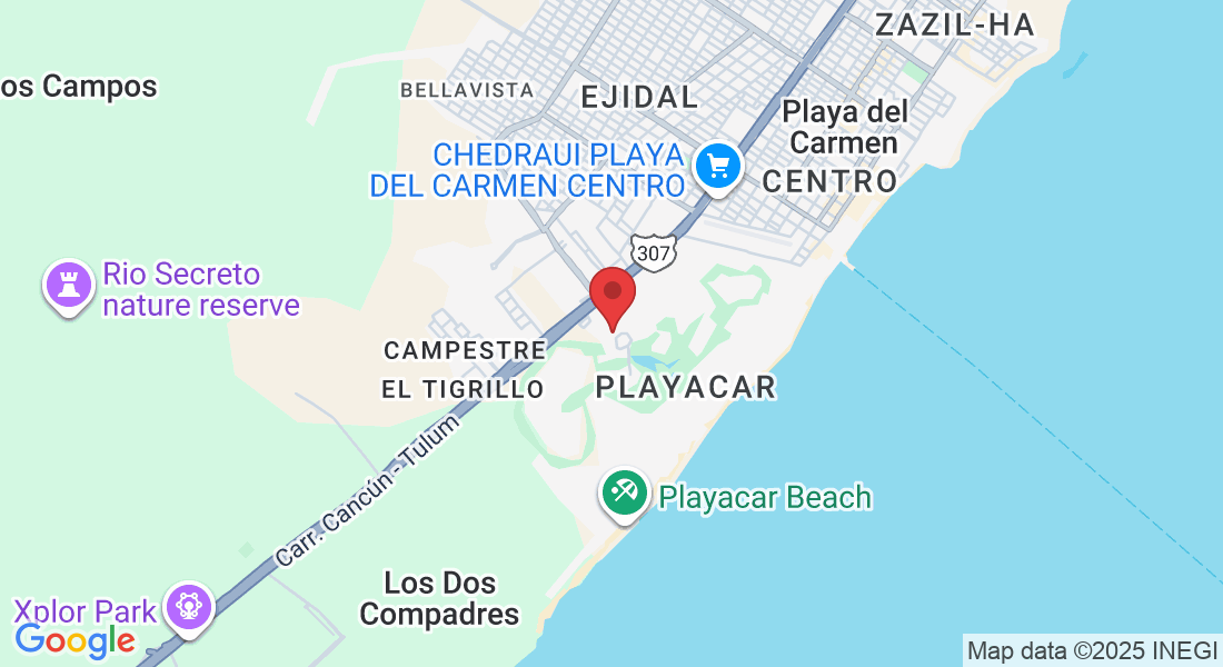 Av. Paseo Tulum Mz 19A Lt 1 Local 12, Playacar, 77710 Playa del Carmen, Q.R., México