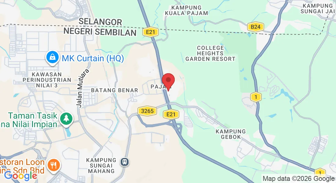 349, Jalan Perdana College Heights 11, Perdana College Heights, 71700 Mantin, Negeri Sembilan, Malaysia