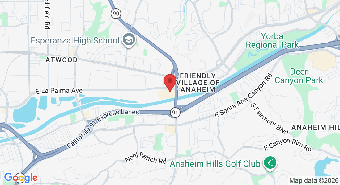 5628 E La Palma Ave, Anaheim, CA 92807, USA