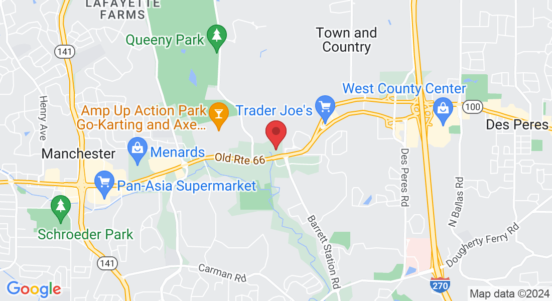 2155 Barrett Station Rd, Des Peres, MO 63131, USA