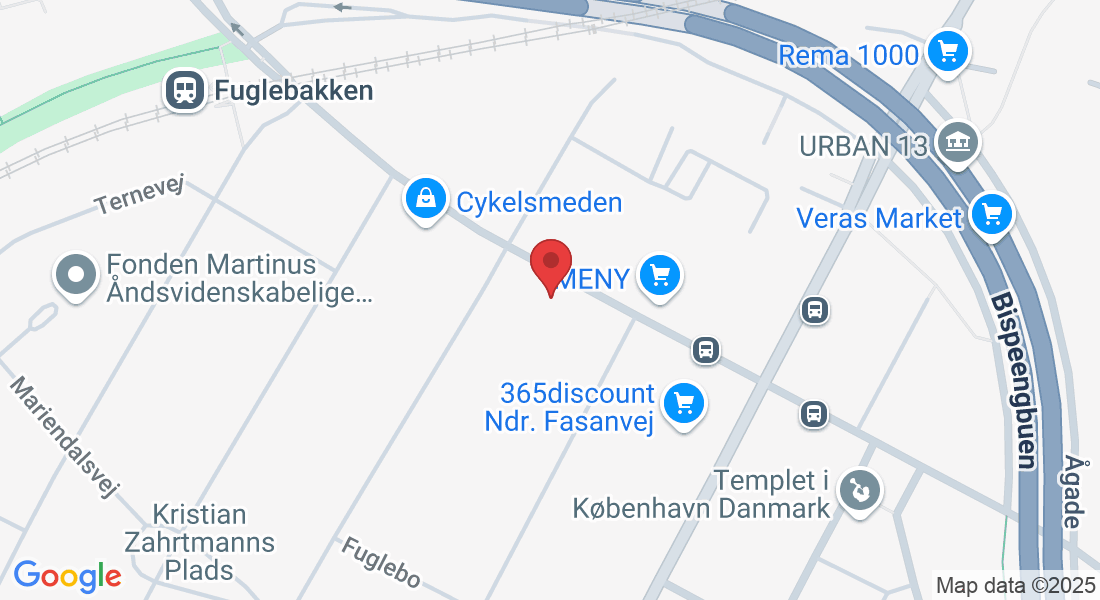 Borups Allé 129, 2000 Frederiksberg, Denmark