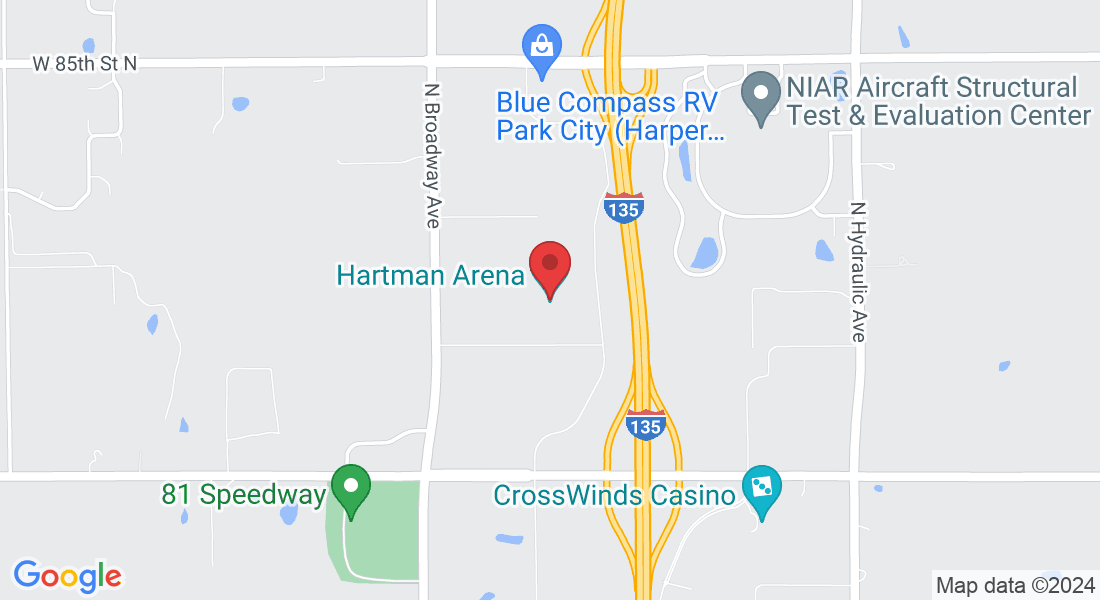 8151 N Hartman Arena Dr, Park City, KS 67147, USA