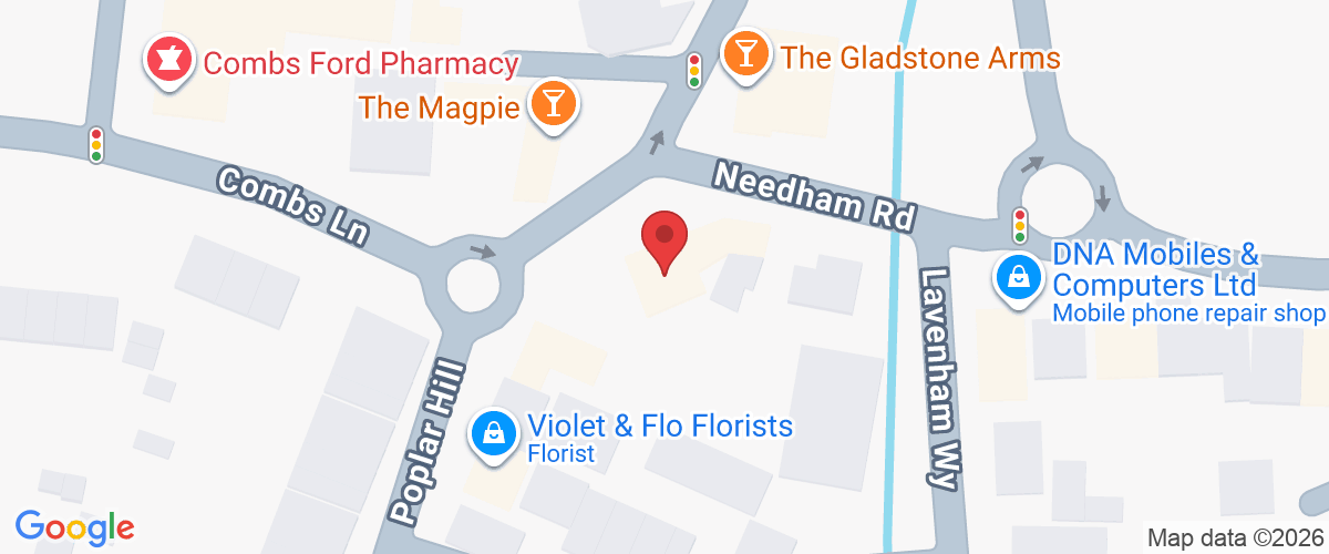 2 Needham Rd, Combs Ford, Stowmarket IP14 2AW, UK
