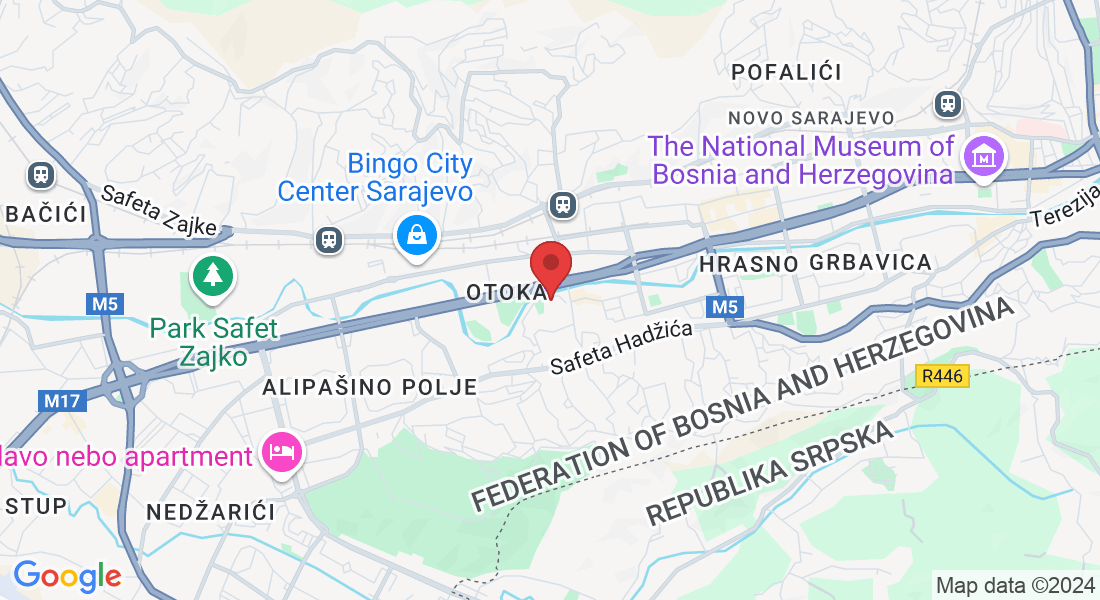 Brčanska 14, Sarajevo 71000, Bosnia and Herzegovina