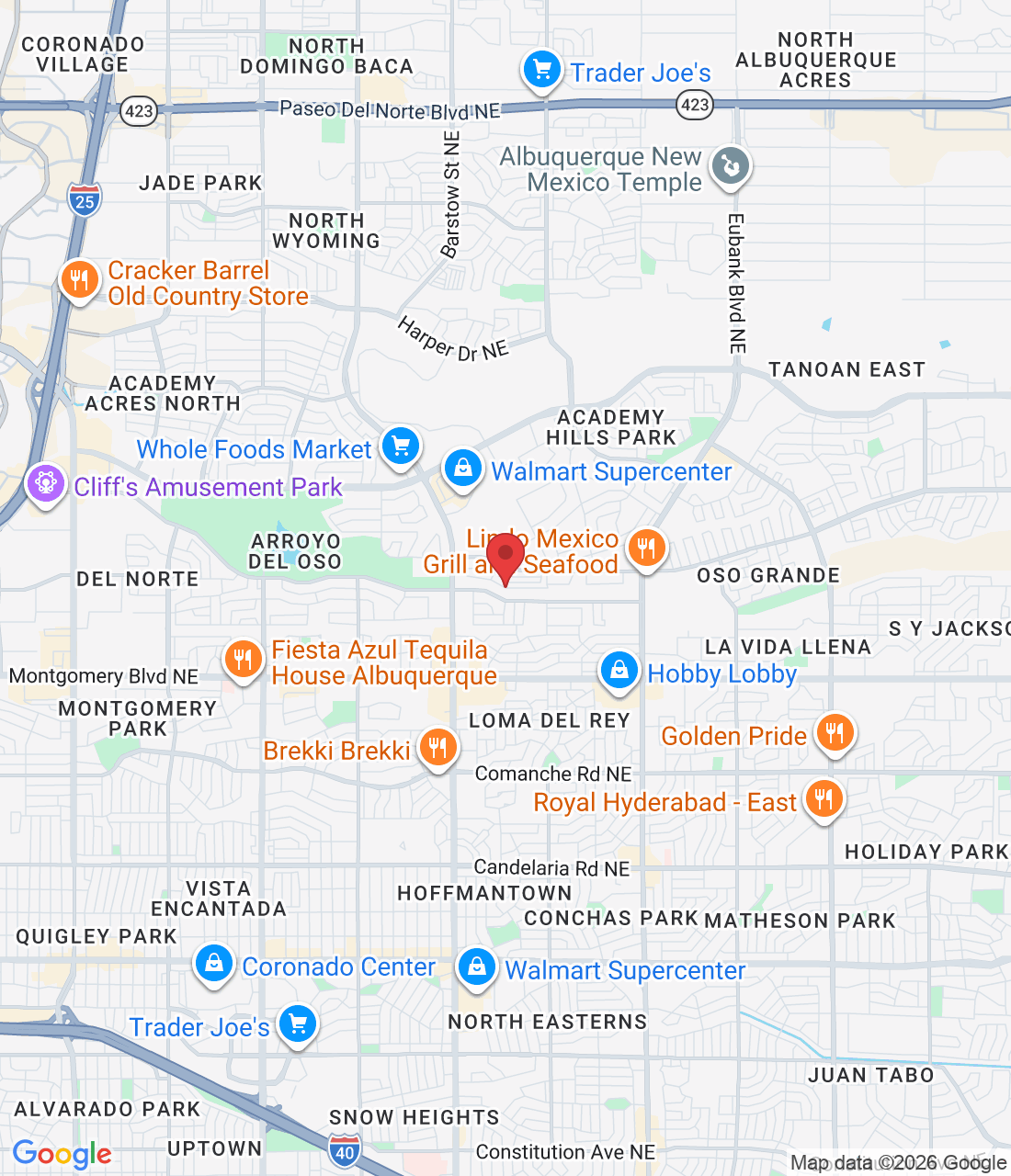 Heights Rd NE, Albuquerque, NM 87111, USA