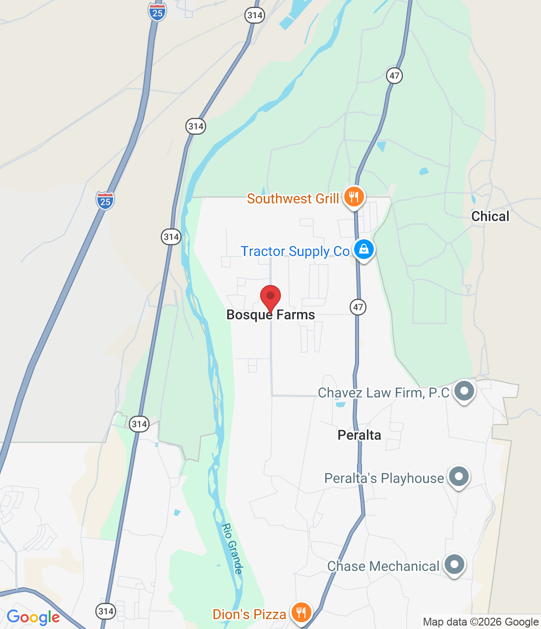 Bosque Farms, NM 87068, USA