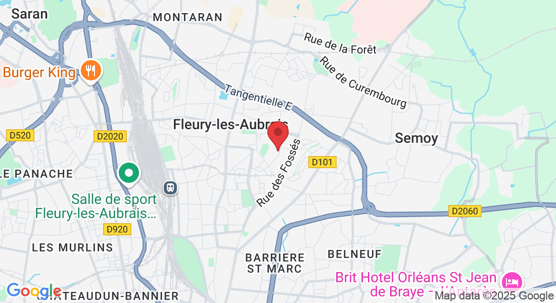 25 Rue du Perron, 45400 Fleury-les-Aubrais, France