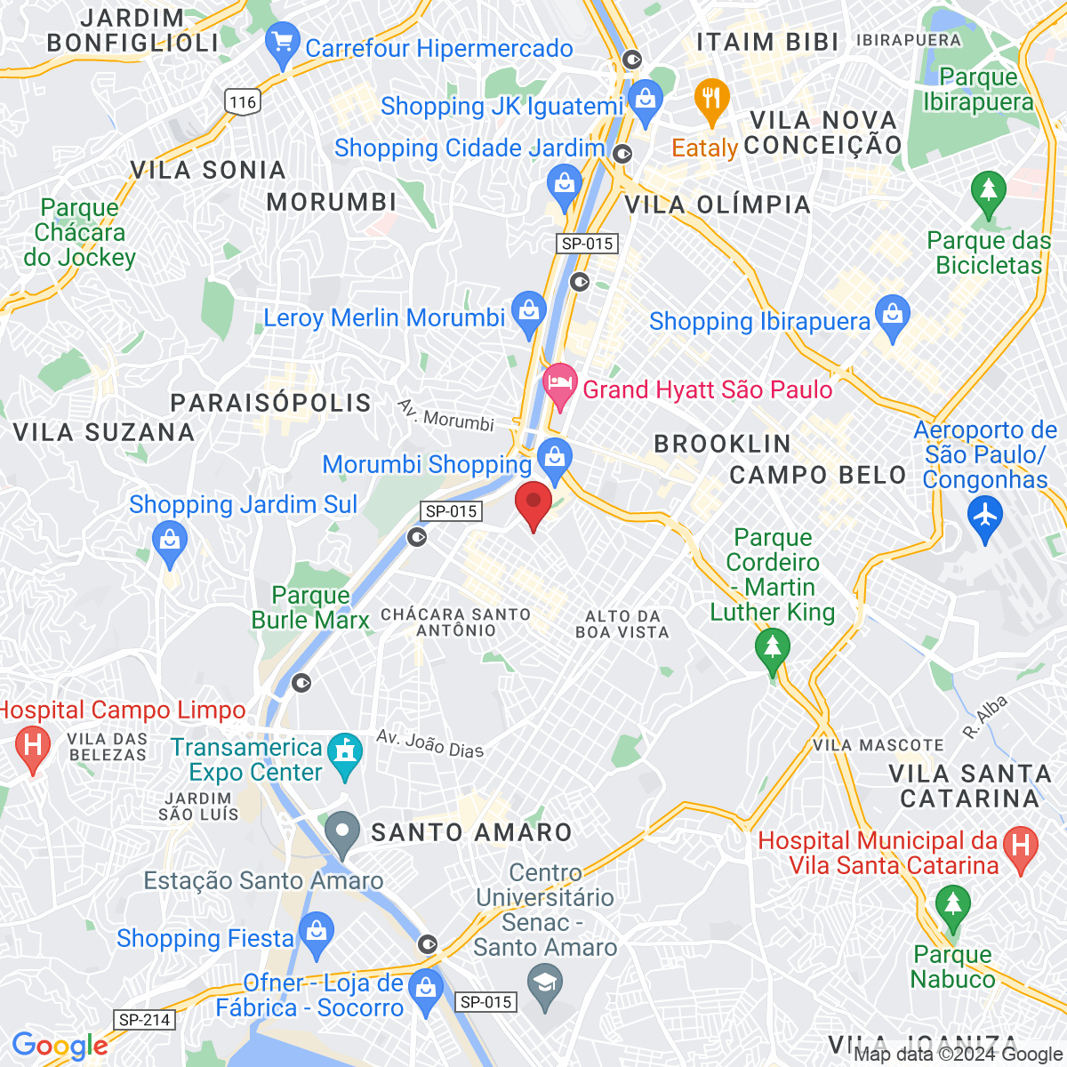 R. Enxovia, 472 - Vila Sao Francisco (Zona Sul), São Paulo - SP, 04711-030, Brasil