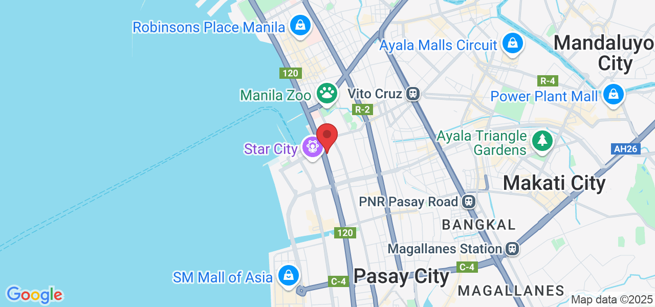 2F, The Radiance Manila Bay, 1004 Service Rd, Malate, Pasay, Metro Manila, Philippines