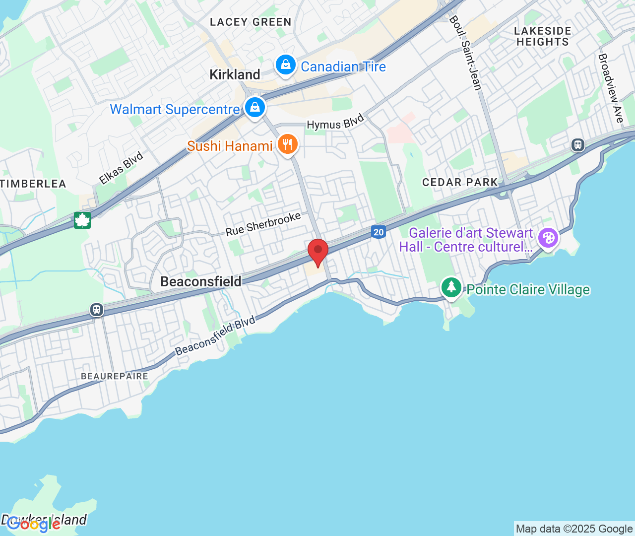 50 Bd Saint-Charles, Beaconsfield, QC H9W 2X3, Canada