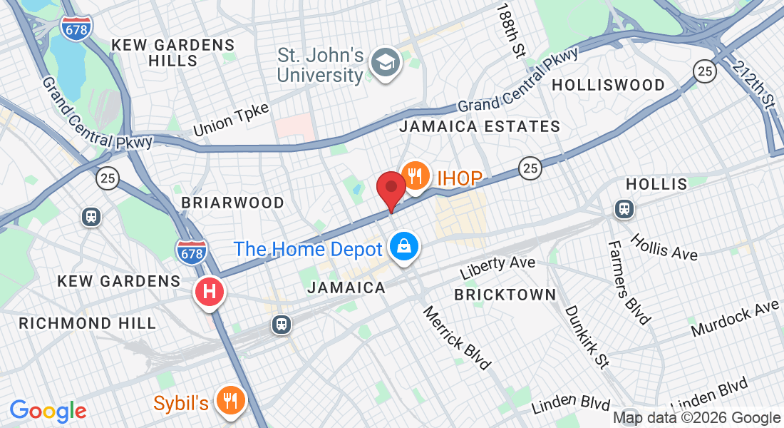 168-06 Hillside Ave., Jamaica, NY 11432, USA