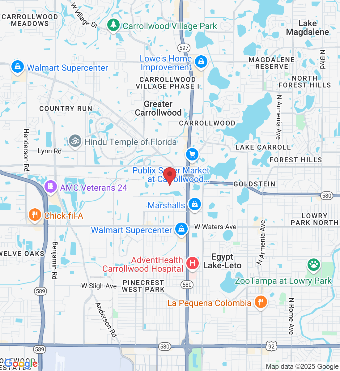 9420 Lazy Ln, Tampa, FL 33614, USA