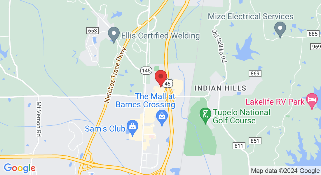 1000 Barnes Crossing Rd, Tupelo, MS 38804, USA