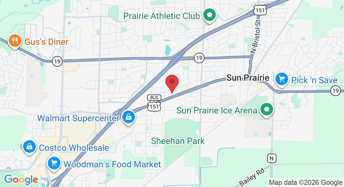1266 W Main St, Sun Prairie, WI 53590, USA
