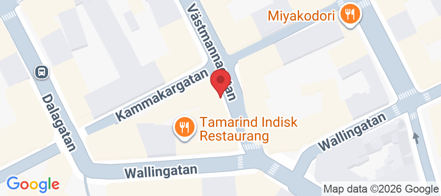 Västmannagatan 9, 111 24 Stockholm, Sweden