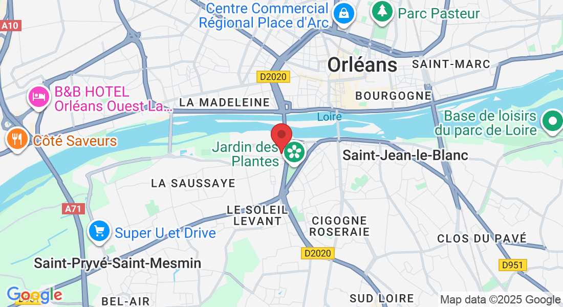 1 Av. du Champ de Mars, 45100 Orléans, France