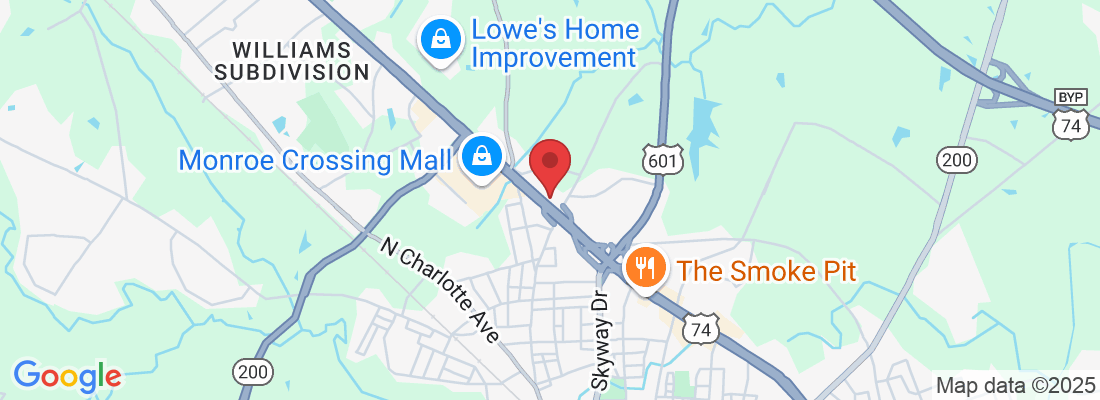 1890 W Roosevelt Blvd, Monroe, NC 28110, USA