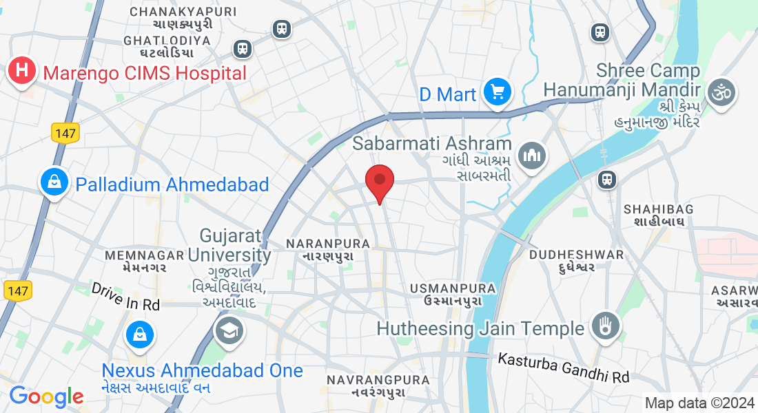 Pratima Park Society, Hasmukh Colony, Rang Jyot Society, Naranpura, Ahmedabad, Gujarat 380013, India